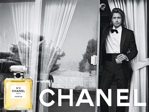 brad pitt video chanel|Brad Pitt chanel no 5.